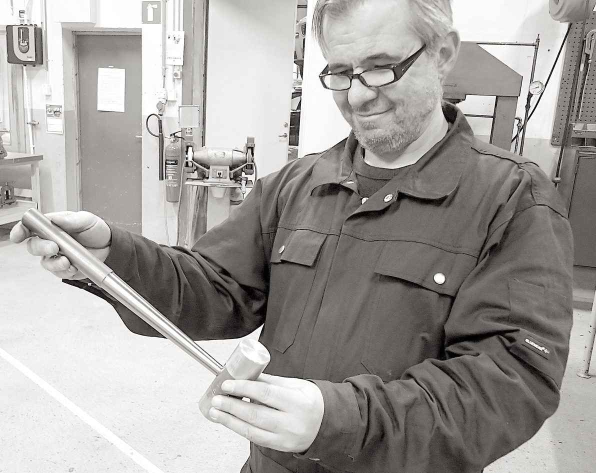 The VET student has produced a hammer